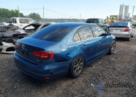 2017 Volkswagen Jetta 1.4T S из США, поврежденный, VIN 3VW2B7AJ4HM326716